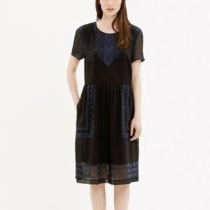 Madewell embroidered Fortune dress